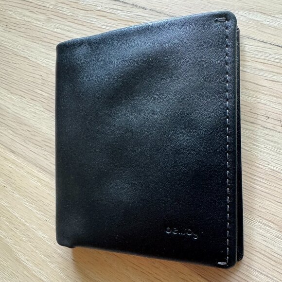Bellroy Black Leather Note Sleeve Wallet - Picture 3 of 11